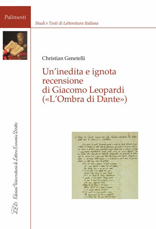 Un'Inedita e Ignota Recensione di Giacomo Leopardi («L’Ombra di Dante»)