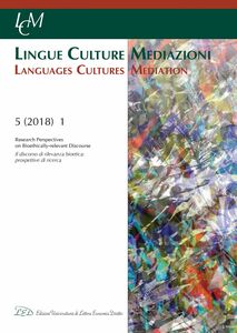 LCM Journal. Vol 5, No 1 (2018). Research Perspectives on Bioethically-relevant Discourse