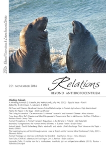 Relations. Beyond Anthropocentrism. Vol. 2 No. 2 (2014). Minding Animals: Part II