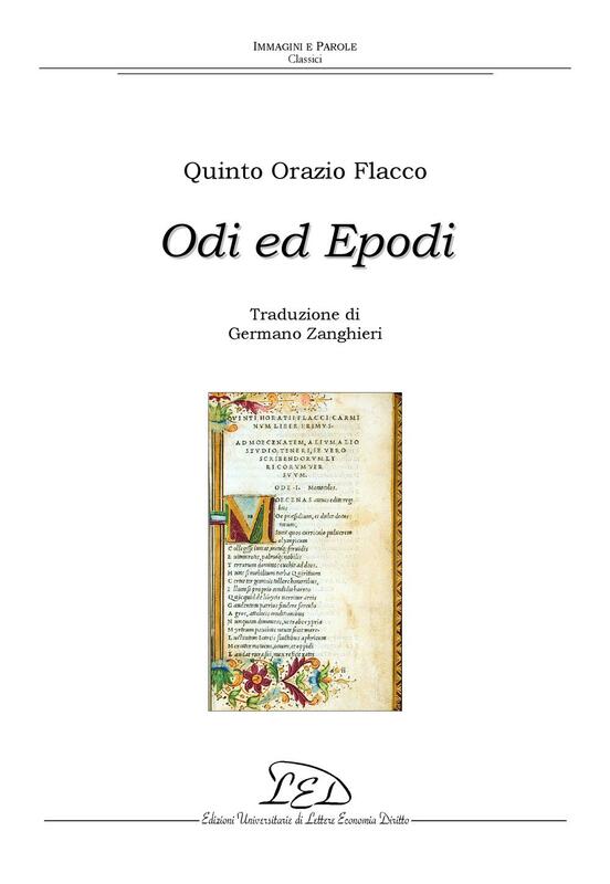 Odi ed Epodi Traduzione italiana di G. Zanghieri