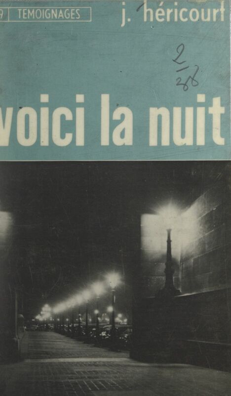 Voici la nuit... Que Dieu fit plus belle que le jour