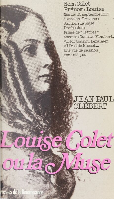 Louise Colet La muse