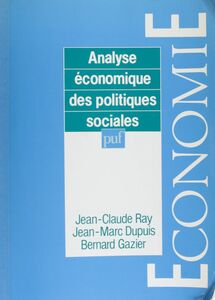 Analyse économique des politiques sociales