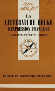 Littérature belge d'expression française