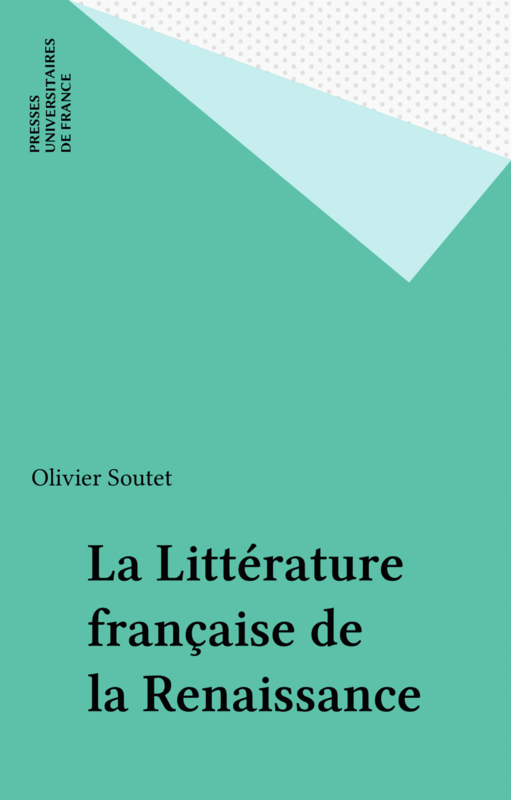 La Littérature française de la Renaissance