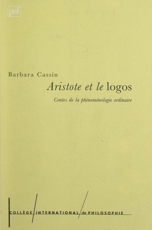 Aristote et le logos
