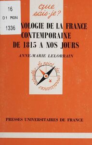 Chronologie de la France contemporaine de 1815 à nos jours