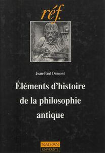 Éléments d'histoire de la philosophie antique