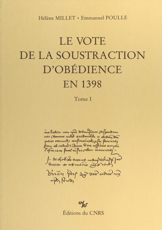 Le vote de la soustraction d'obédience en 1398 (1)