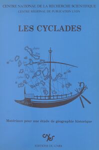 Les Cyclades : matériaux pour une étude de géographie historique Table ronde, Dijon, 11-13 mars 1982