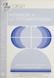 Initiation à la documentation Information et développement