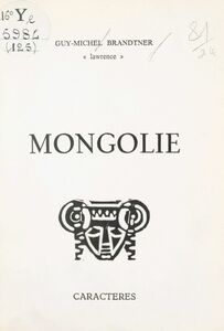 Mongolie Poèmes, 1970-1971