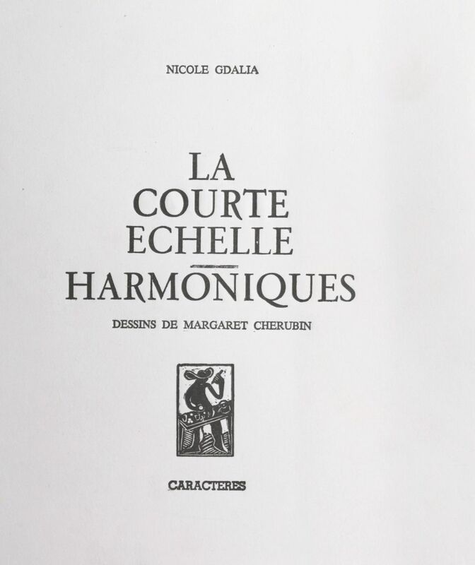 La courte échelle Suivi de Harmoniques