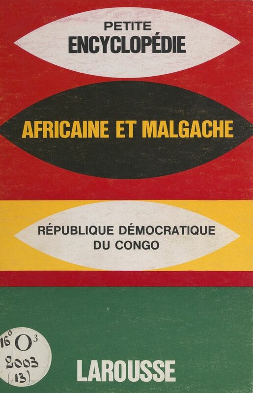 Encyclopédie africaine et malgache : République démocratique du Congo