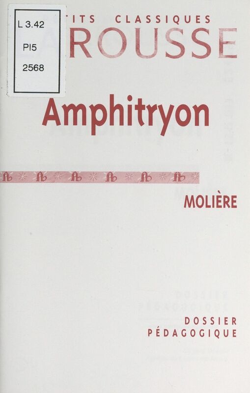Amphitryon, de Molière