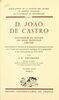D. João de Castro, gouverneur et vice-roi des Indes orientales, 1500-1548 (2) Contribution à l'histoire de la domination portugaise en Asie et à l'étude de l'astronautique, de la géographie et de l'humanisme au XVIe siècle