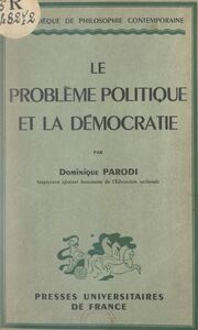 Le problème politique et la démocratie