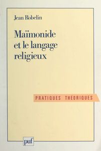 Maïmonide et le langage religieux