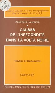 Causes de l'infécondité dans la Volta noire
