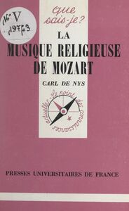 La musique religieuse de Mozart