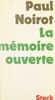 La mémoire ouverte
