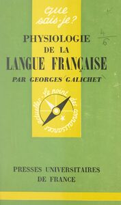 Physiologie de la langue française