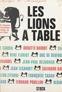 Les lions à table