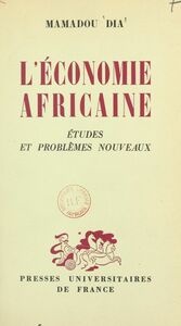 L'économie africaine Études et problèmes nouveaux