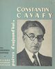 Constantin Cavafy Choix de textes, bibliographie, portraits, fac-similés