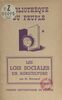 Les lois sociales en agriculture