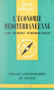L'économie méditerranéenne
