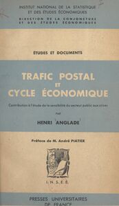 Trafic postal et cycle économique Contribution à l'étude de la sensibilité du secteur public aux crises