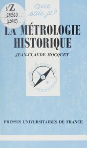 La métrologie historique