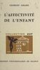 L'affectivité de l'enfant Conceptions psychologiques