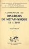 Commentaire du Discours de Métaphysique, de Leibniz