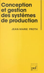 Conception et gestion des systèmes de production