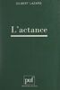 L'actance