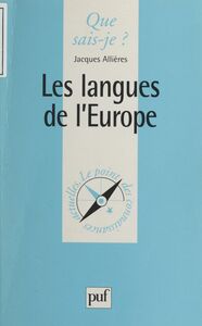 Les langues de l'Europe