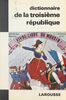 Dictionnaire de la IIIe République
