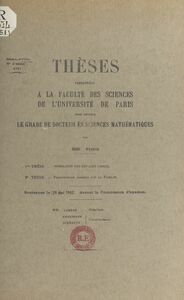 Homologie des espaces fibrés Thèses présentées à la Faculté des sciences de l'Université de Paris pour obtenir le grade de Docteur ès sciences mathématiques