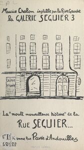 La "moult merveilleuse histoire" de la rue Séguier Ancienne Rue Pavée d'Andouilles
