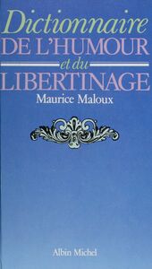 Dictionnaire de l'humour et du libertinage