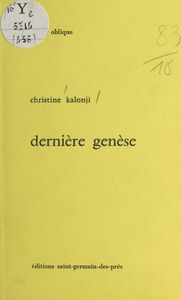 Dernière genèse