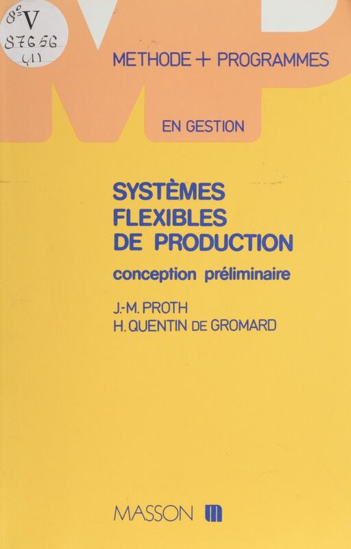 Systèmes flexibles de production Conception préliminaire