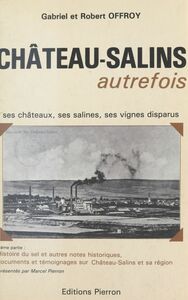Château-Salins autrefois : Ses châteaux, ses salines, ses vignes disparus