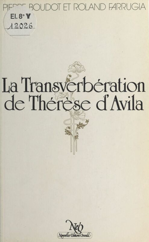 La Transverbération de Thérèse d'Avila Oratorio