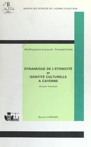 Dynamique de l'ethnicité et identité culturelle à Cayenne (Guyane française) Multilinguisme et pouvoir : français-créole