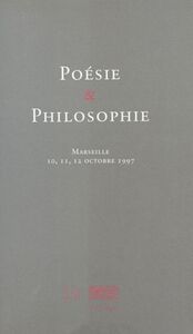 Poésie et philosophie