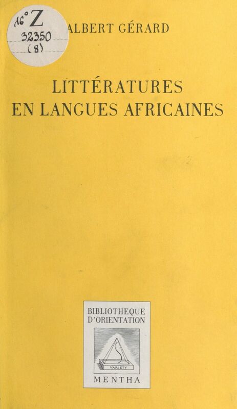 Littératures en langues africaines
