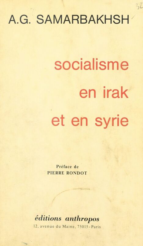 Socialisme en Irak et en Syrie
